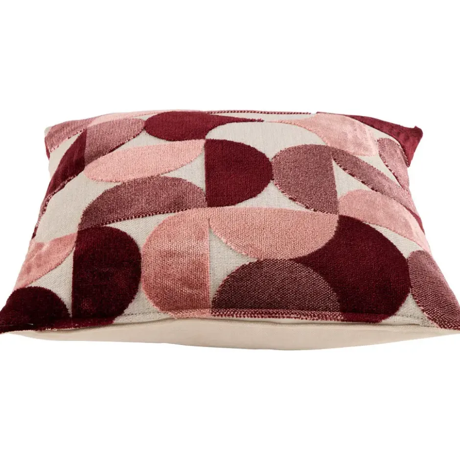Sierkussen Aline - roze - 45x45 cm