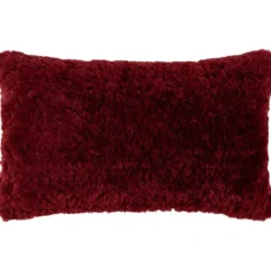 Sierkussen Brett - bordeaux - 30x50 cm