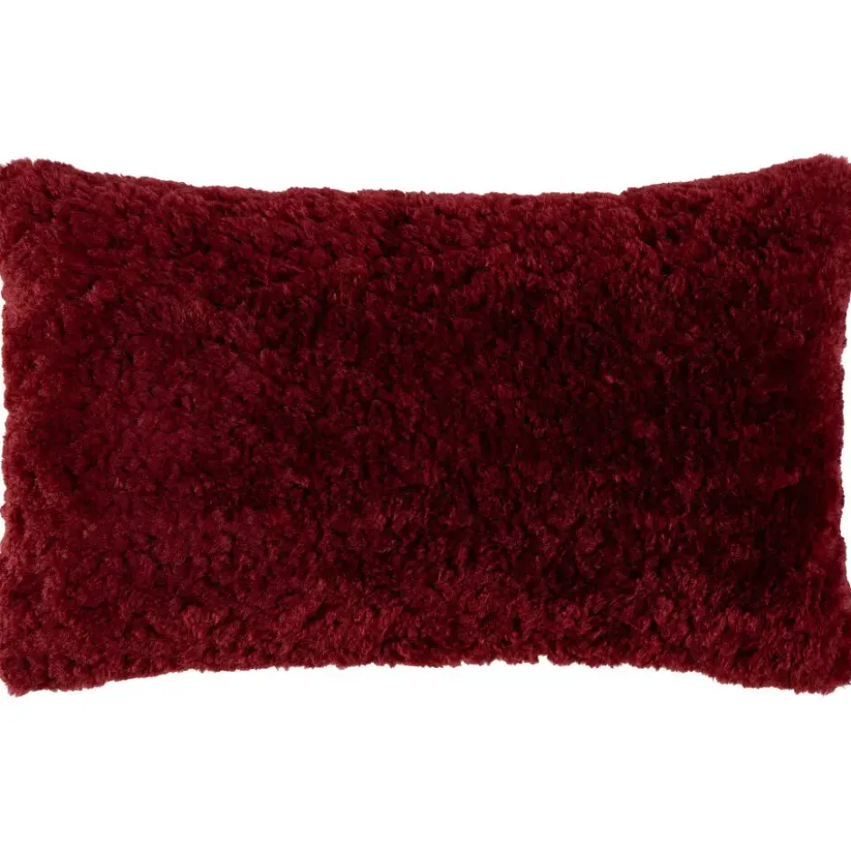 Sierkussen Brett - bordeaux - 30x50 cm