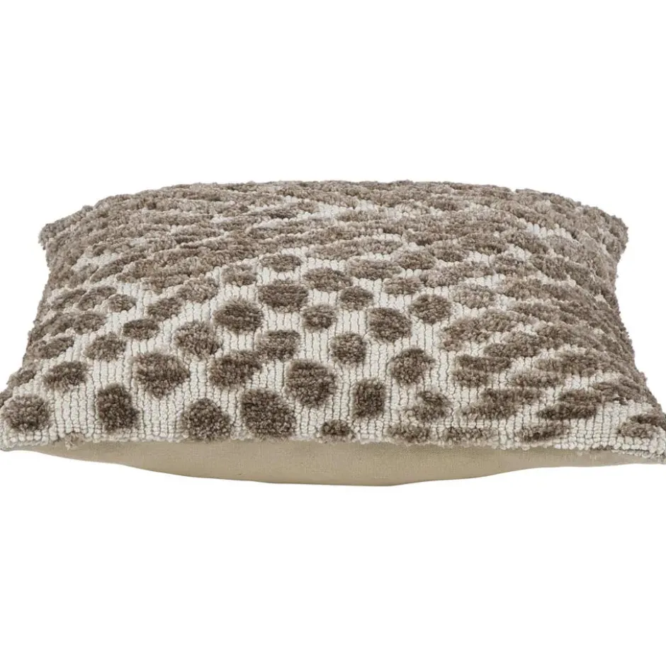 Sierkussen Damian - taupe - 45x45 cm