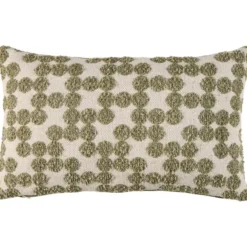 Sierkussen Dot - groen - 30x50 cm
