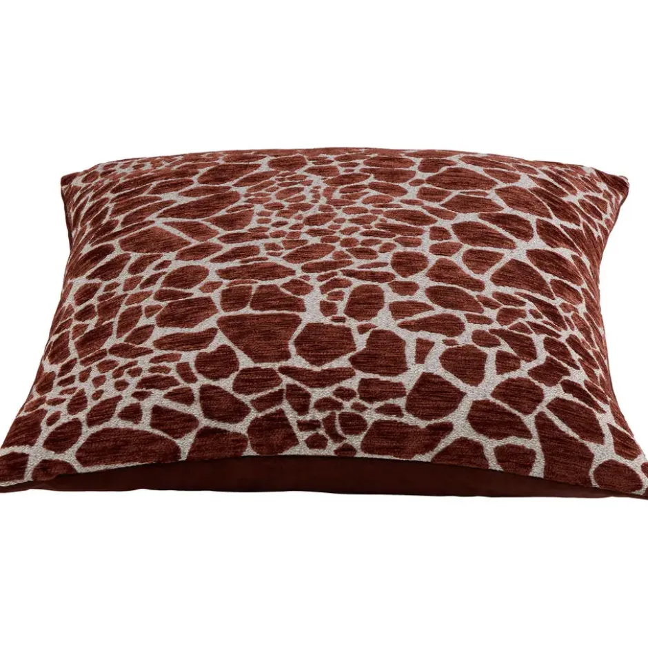 Sierkussen Giraffe - bruin - 45x45 cm