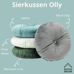 Sierkussen Olly - Mountain View - Ø38 cm