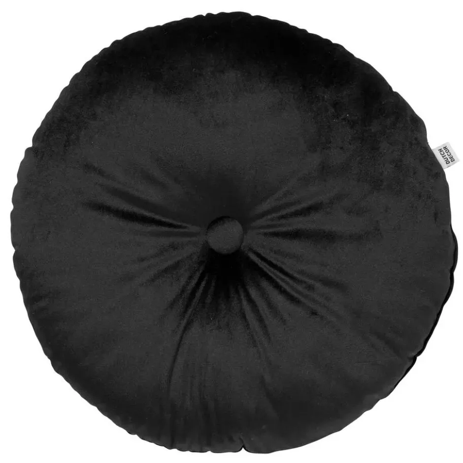 Sierkussen Olly - Raven - Ø38 cm