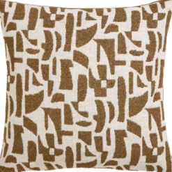 Sierkussen Renzo - oker - 45x45 cm