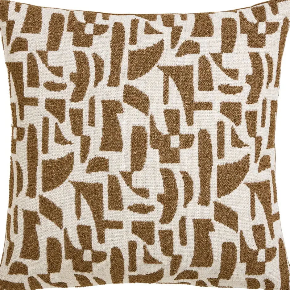 Sierkussen Renzo - oker - 45x45 cm