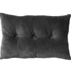 Sierkussen Valerie - Charcoal Gray - 40x60 cm