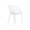 Siesta Crystal stapelbare tuinstoel - Wit