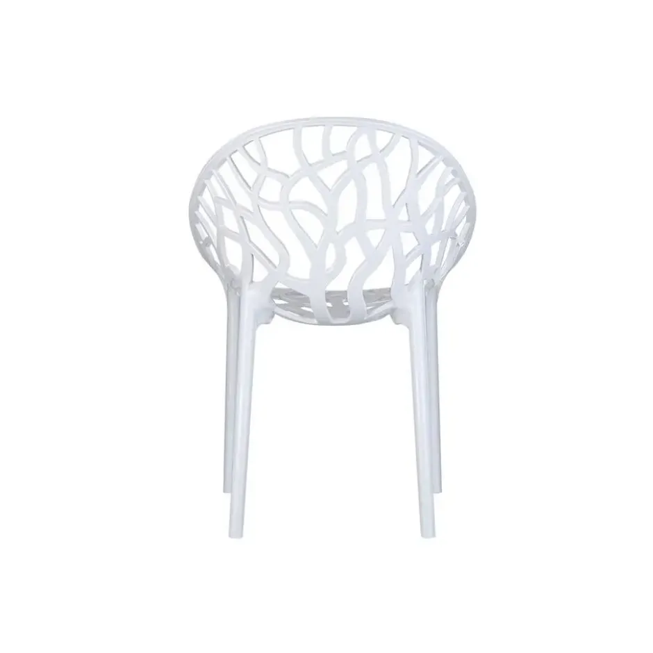 Siesta Crystal stapelbare tuinstoel - Wit