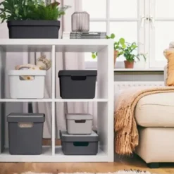 Sigma home opbergbox 18L antraciet