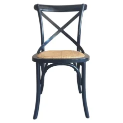 Signature - BISTROT Set van 6 Eetkamerstoel - Zwart - 61x89x51 cm