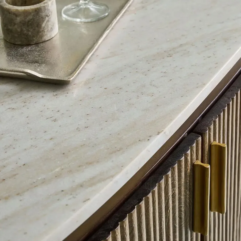 Signature - BUREN Buffet - Bruin - 104x120x50 cm
