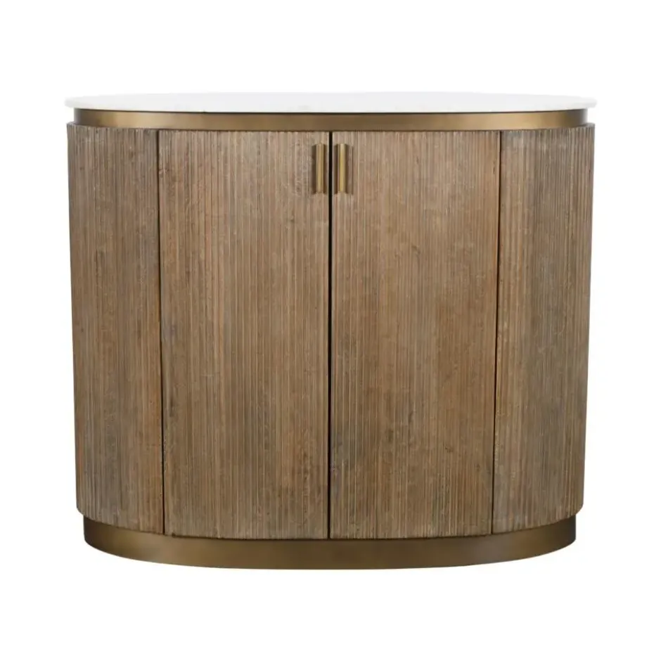 Signature - BUREN Buffet - Bruin - 104x120x50 cm