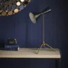 Signature - FRANCOIS Bureaulamp - Zwart - 40x31x70 cm