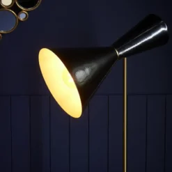 Signature - FRANCOIS Bureaulamp - Zwart - 40x31x70 cm