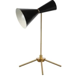 Signature - FRANCOIS Bureaulamp - Zwart - 40x31x70 cm