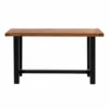 Signature - MAZOT Console - Licht hout/Zwart - 80x150x40 cm
