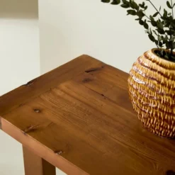 Signature - MAZOT Console - Licht hout/Zwart - 80x150x40 cm