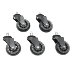 Skate wielen voor bureaustoel - Set van 5