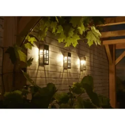 Solar hybride intelligente wandlamp Oregon 10/50LM PIR