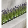 Solar lichtsnoer paaltjes warm wit set van 3