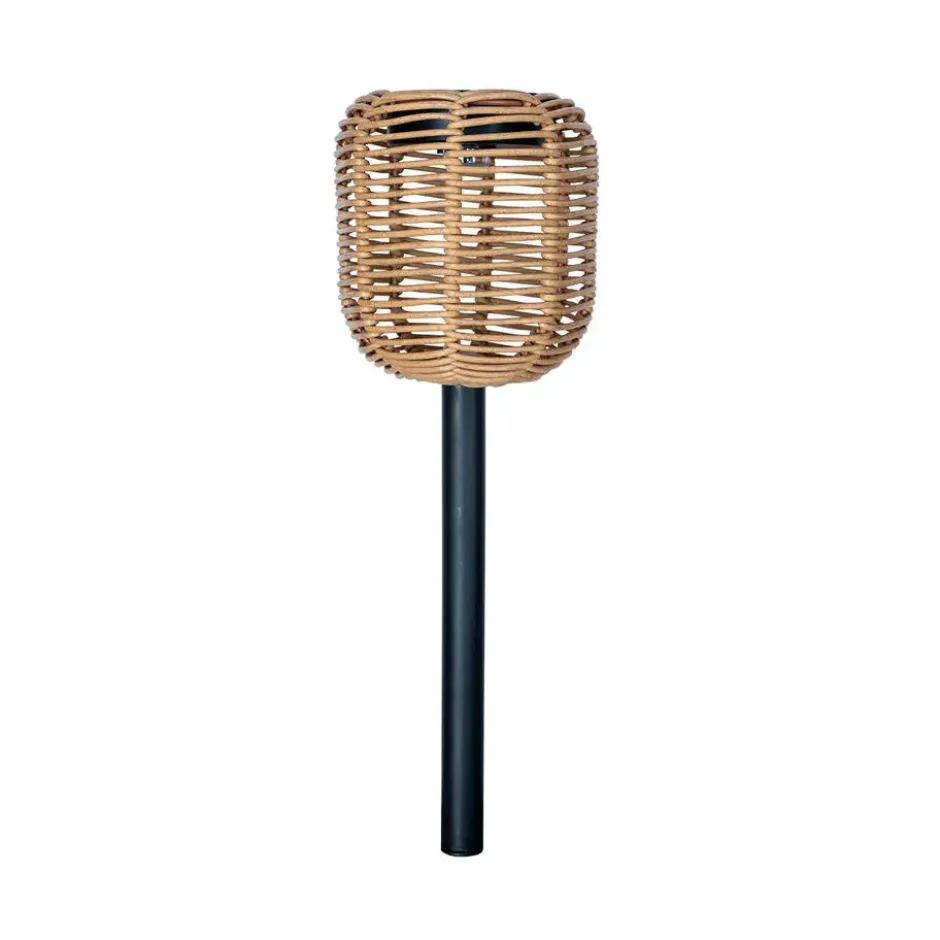 Solar priklamp rattan set van 2 5LM patio