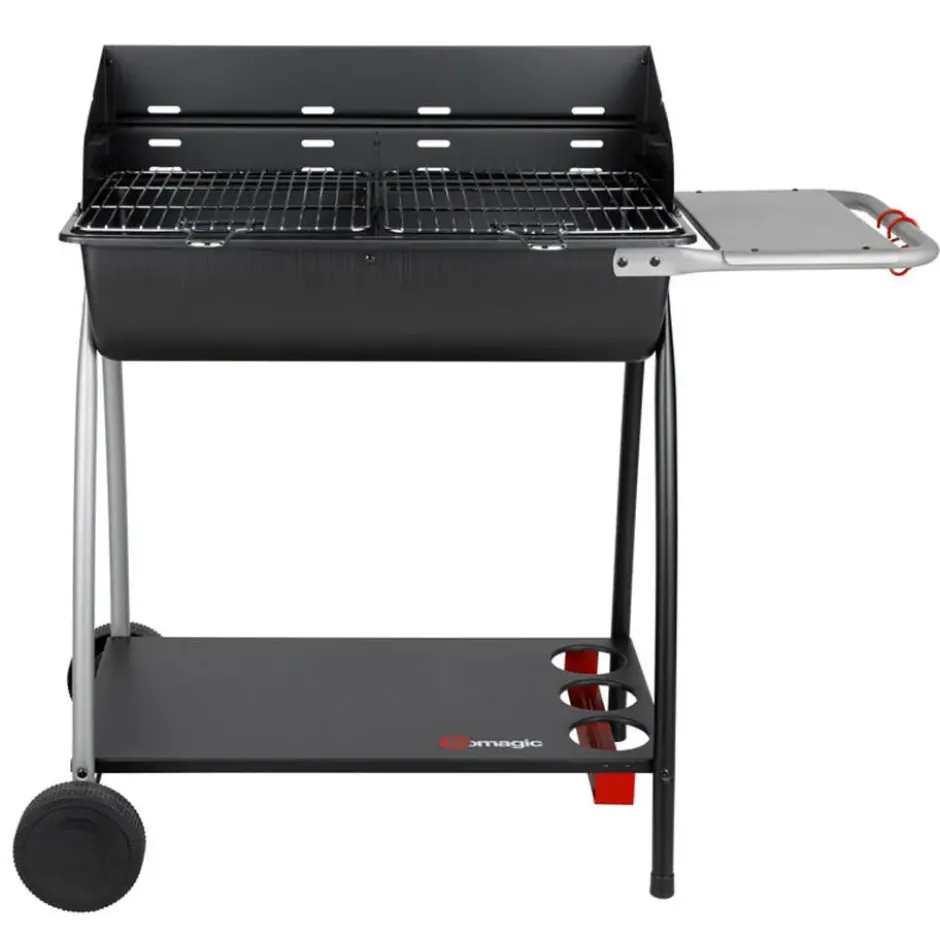 Somagic Barbecue - Zwart - 104.5 x 52.5 x 94cm