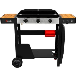 Somagic Plancha - Zwart - 112.5 x 47.5 x 88.5cm
