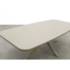 Soreno deens ovale tuintafel 240x110 cm. - Latte