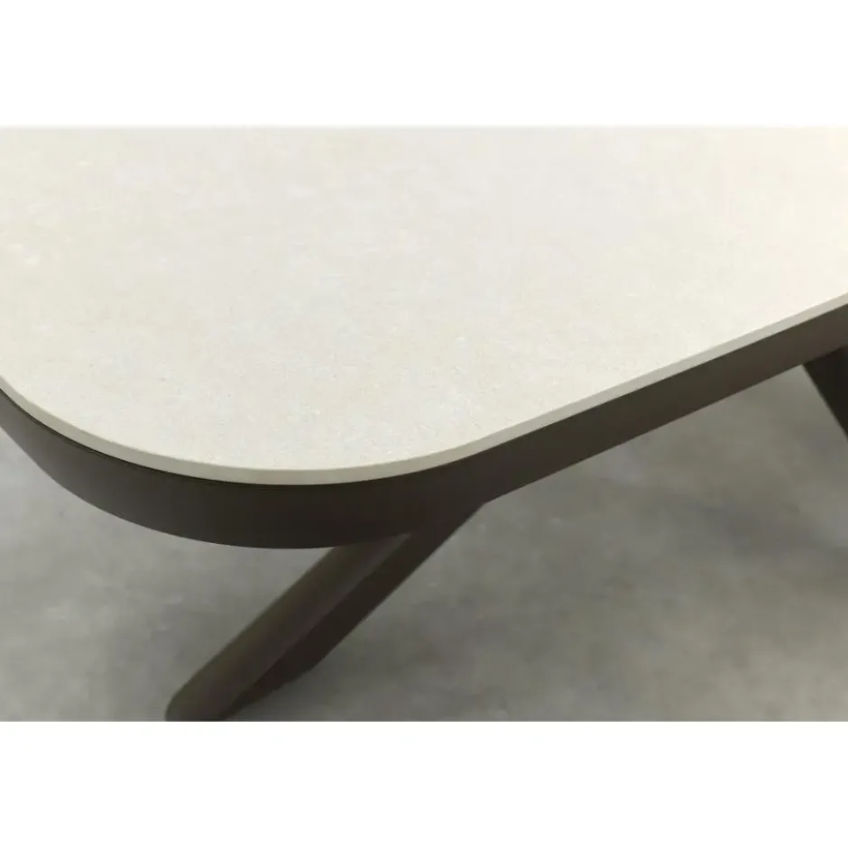 Soreno deens ovale tuintafel 240x110 cm. - Terre
