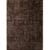 SPACE Velours Vloerkleed Effen Bruin - 240x340 CM