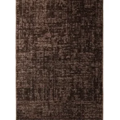 SPACE Velours Vloerkleed Effen Bruin - 240x340 CM