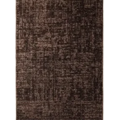 SPACE Velours Vloerkleed Effen Bruin - 240x340 CM