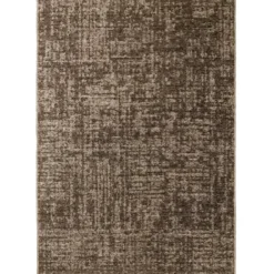 SPACE Velours Vloerkleed Effen Beige - 200x290 CM