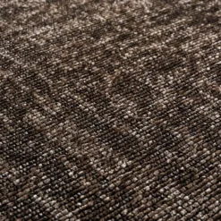SPACE Velours Vloerkleed Effen Bruin - 140x200 CM