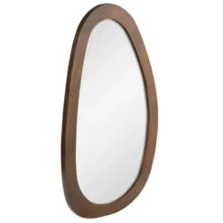 Spiegel Organisch Bruin Hout - 60x3x100cm - Lou