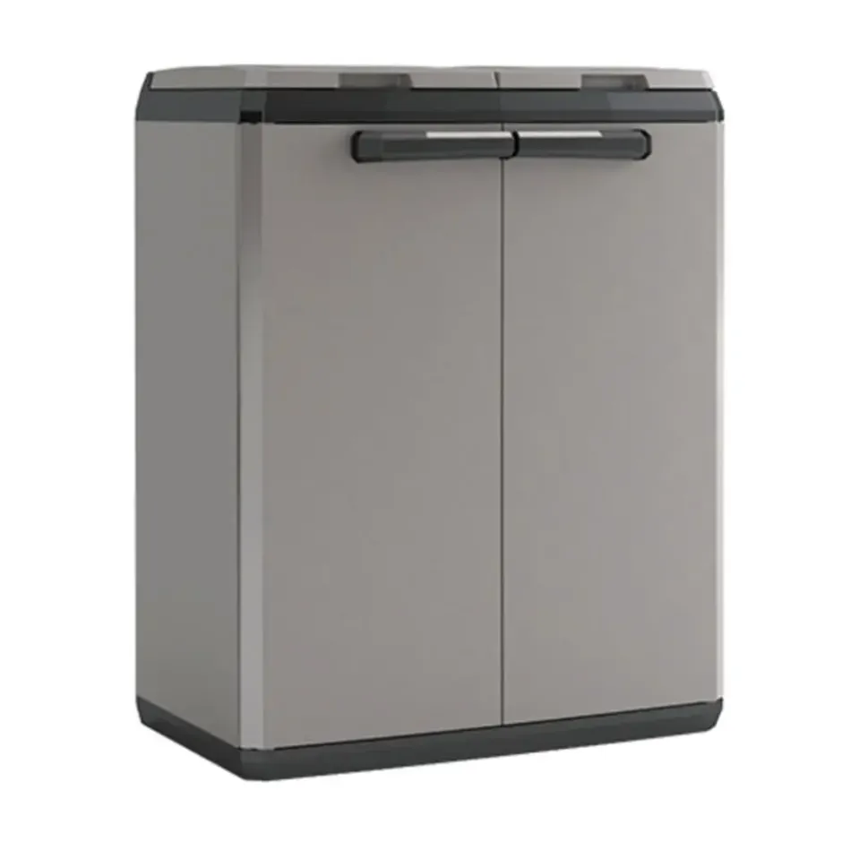 Split basic - 68x39x85 cm - donker grijs/zwart