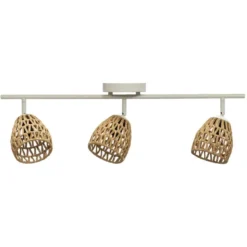 3-spot Ilva - naturel - 26x9,5x65 cm