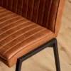 StarFurn - Eetkamerbank Tivoli Bull 185 cm - cognac
