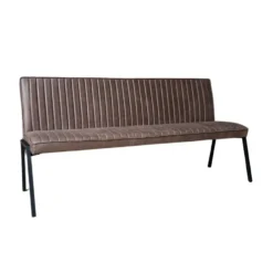 StarFurn - Eetkamerbank Tivoli Bull 185 cm - bruin