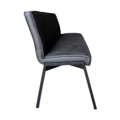 StarFurn - Eetkamerbank Tivoli Bull 185 cm - antraciet