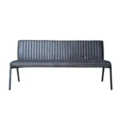 StarFurn - Eetkamerbank Tivoli Bull 185 cm - antraciet