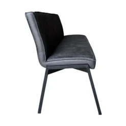 StarFurn - Eetkamerbank Tivoli Bull 185 cm - antraciet