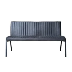 StarFurn - Eetkamerbank Tivoli Bull 155 cm - antraciet