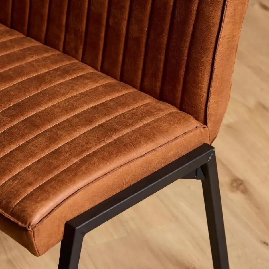 StarFurn - Eetkamerbank Tivoli Bull 155 cm - cognac