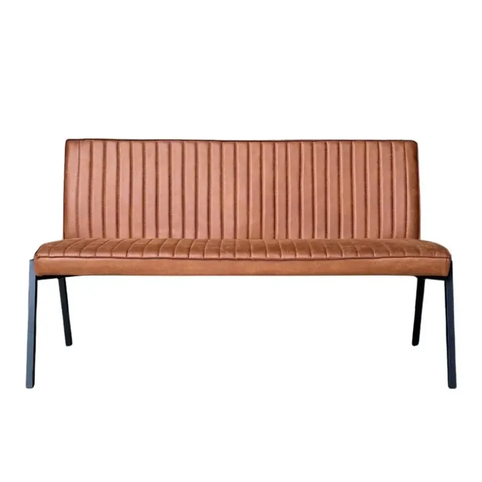 StarFurn - Eetkamerbank Tivoli Bull 155 cm - cognac
