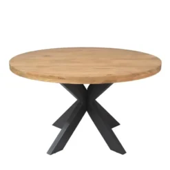 StarFurn - Eettafel Dakota rond ø140 cm - naturel