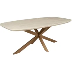 Starfurn - Eettafel Madison - Beige - 100x240x76 cm