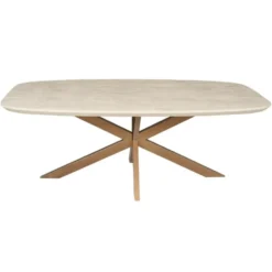 Starfurn - Eettafel Madison - Beige - 100x200x76 cm