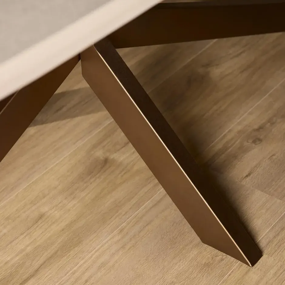 Starfurn - Eettafel Madison - Beige - 100x160x76 cm